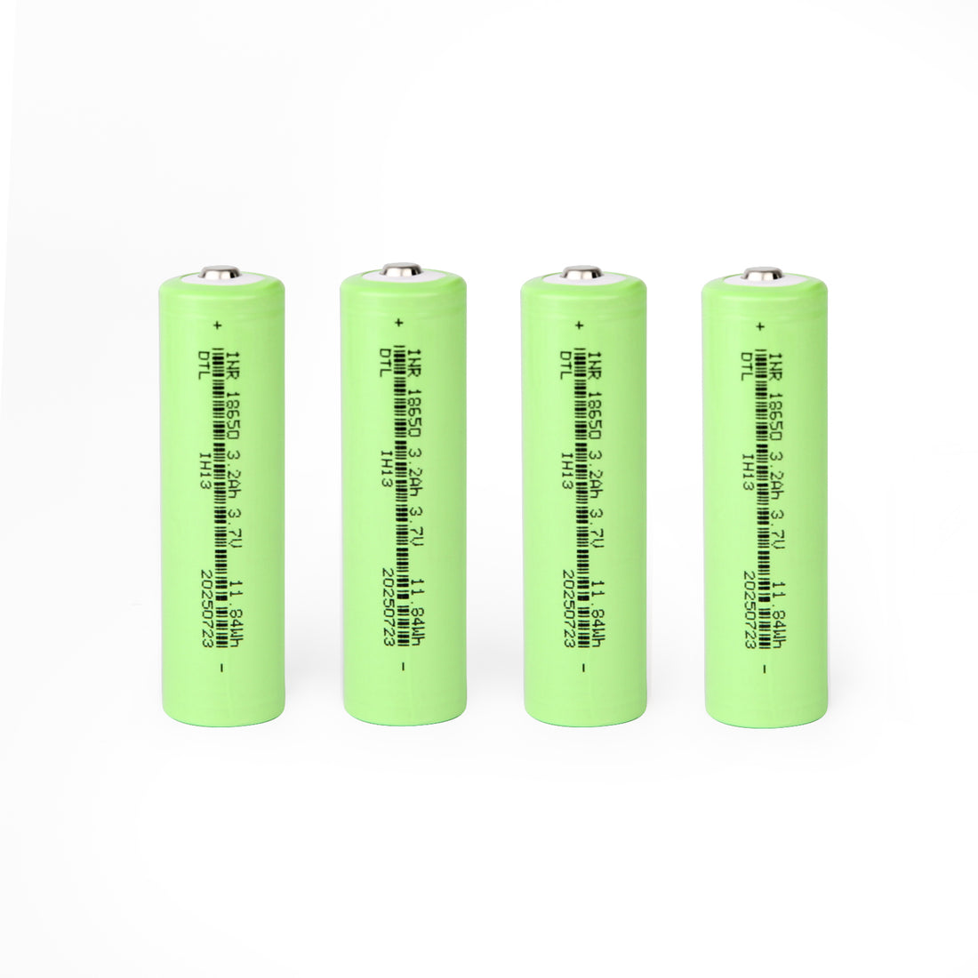 18650 Rechargeable Li-ion Battery 4 Pack for Dive Lights