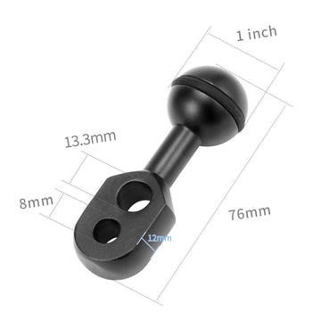 YS Ball Head Diving Adapter for GoPro Action Cameras