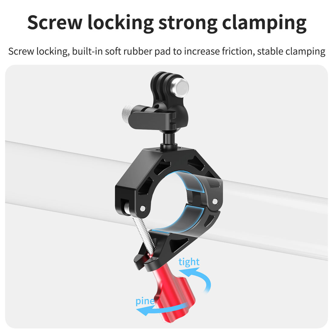 Sursnong Super Clamp Mount with Ball Head & 1/4" Screw