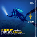 Depth up to 160 metres