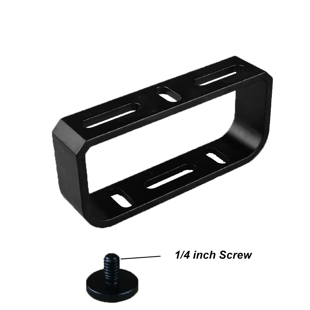 Flashlight Handle With 1/4 Inch Screw FOR letonpower  Underwater light series