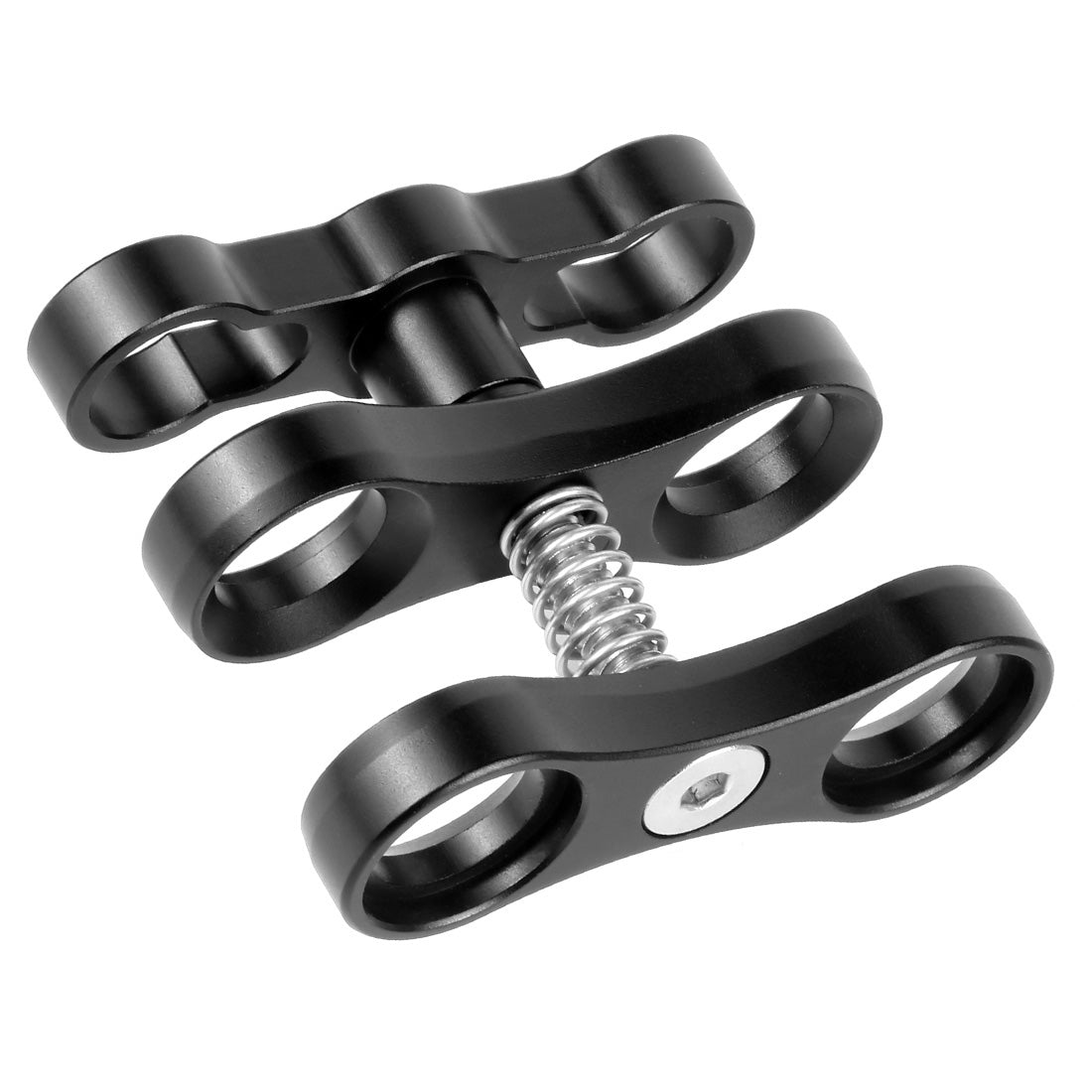 Sursnong 1" Aluminum Ball Clamp 2-Pack for Underwater Camera Rig