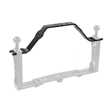 Sursnong Underwater Camera Tray Dual Handle Grip for GoPro